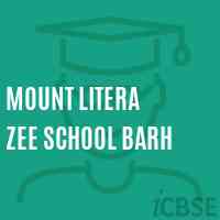 Mount Litera Zee School Barh Logo