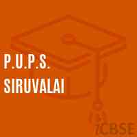 P.U.P.S. Siruvalai Primary School Logo