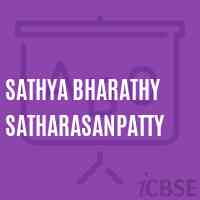 Sathya Bharathy Satharasanpatty Primary School Logo