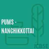 Pums - Nanchikkottai Middle School Logo