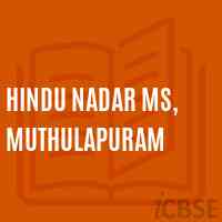 Hindu Nadar Ms, Muthulapuram Middle School Logo