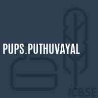 Pups.Puthuvayal Primary School Logo