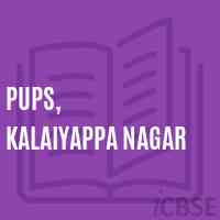 Pups, Kalaiyappa Nagar Primary School Logo