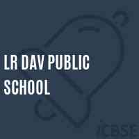 Lr Dav Public School Logo