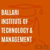Ballari Institute of Technology & Management Logo