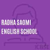 Radha Saomi English School Logo