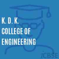 K. D. K. College of Engineering Logo