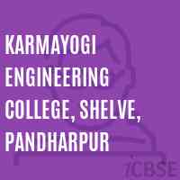 Karmayogi Engineering College, Shelve, Pandharpur Logo