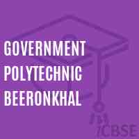 Government Polytechnic Beeronkhal College Logo