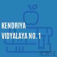 Kendriya Vidyalaya No. 1 School Logo
