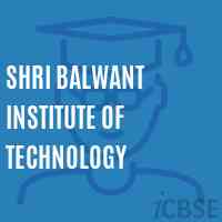 Shri Balwant Institute of Technology Logo