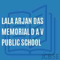 Lala Arjan Das Memorial D A V Public School Logo