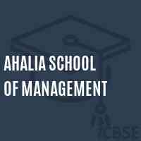 Ahalia School of Management Logo