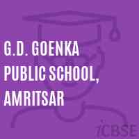 G.D. Goenka Public School, Amritsar Logo