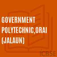 Government Polytechnic,Orai(Jalaun) College Logo