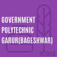 Government Polytechnic Garur(Bageshwar) College Logo