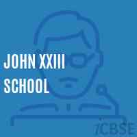 John Xxiii School Logo