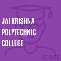 Jai Krishna Polytechnic College Logo