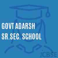 Govt Adarsh Sr.Sec. School Logo