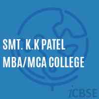Smt. K.K Patel Mba/mca College Logo