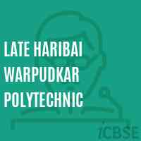 Late Haribai Warpudkar Polytechnic College Logo