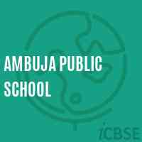 Ambuja Public School Logo