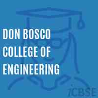 Don Bosco College of Engineering Logo