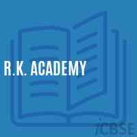 R.K. Academy School Logo