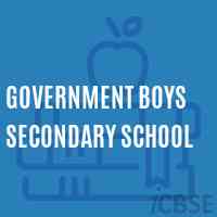 Government Boys Secondary School Logo
