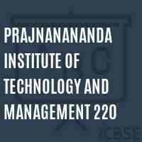 Prajnanananda Institute of Technology and Management 220 Logo