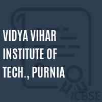 Vidya Vihar Institute of Tech., Purnia Logo