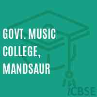 Govt. Music College, mandsaur Logo