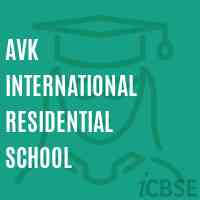 Avk International Residential School Logo