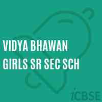 Vidya Bhawan Girls Sr Sec Sch School Logo