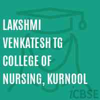 Lakshmi Venkatesh TG College of Nursing, Kurnool Logo