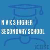 N V K S Higher Secondary School Logo