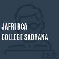 Jafri Bca College Sadrana Logo