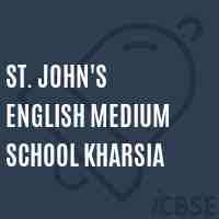 St. John's English Medium School Kharsia Logo
