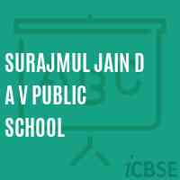 Surajmul Jain D A V Public School Logo