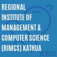 Regional Institute of Management & Computer Science (Rimcs) Kathua Logo