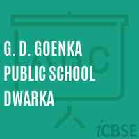 G. D. Goenka Public School Dwarka Logo