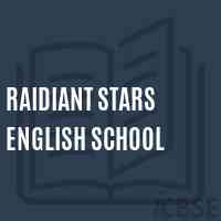 Raidiant Stars English School Logo