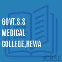 Govt.S.S Medical College,Rewa Logo