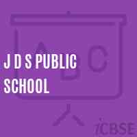 J D S Public School Logo