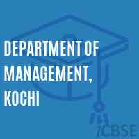 Department of Management, Kochi College Logo