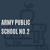 Army Public School No.2 Logo