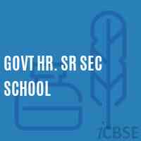 Govt Hr. Sr Sec School Logo