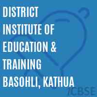 District Institute of Education & Training Basohli, Kathua Logo