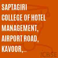 Saptagiri College of Hotel Management, Airport Road, Kavoor, Mangalore-575015 Logo