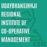 Udaybhansinhji Regional Institute of Co-Operative Management Logo